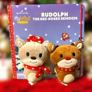NEW Hallmark Itty Bittys Disney RUDOLPH THE RED NOSE REINDEER